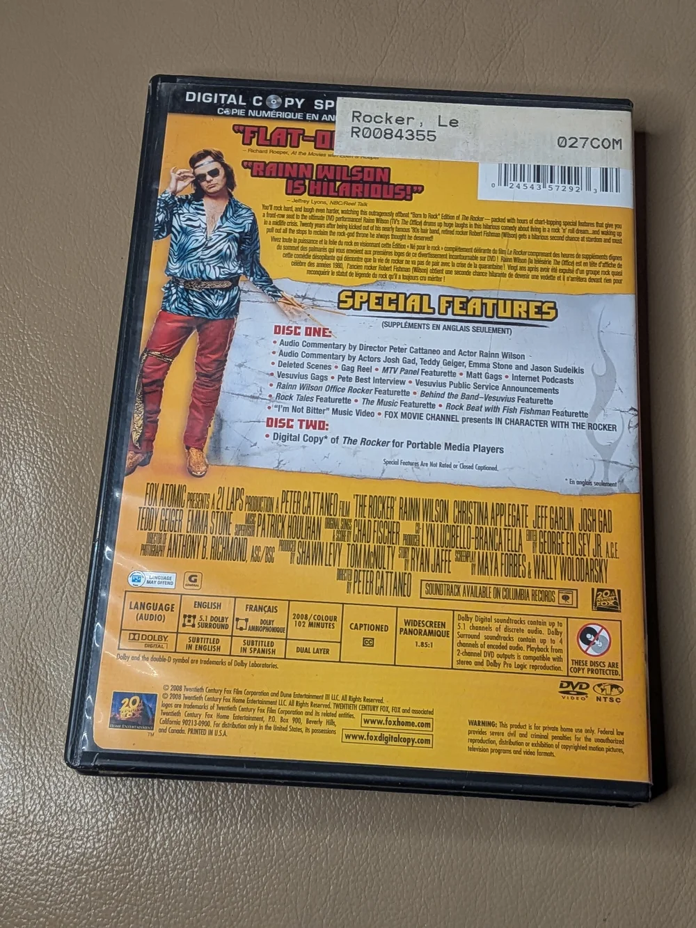 The Rocker Born to Rock edition DVD - Picture 2 of 5